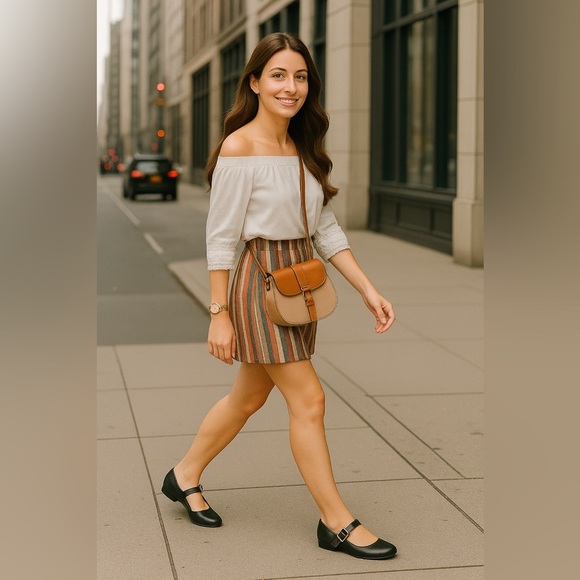 DV by Dolce Vita Black Munich Flats with Buckle Strap – Women’s Size 8.5 NWT - Picture 2 of 10